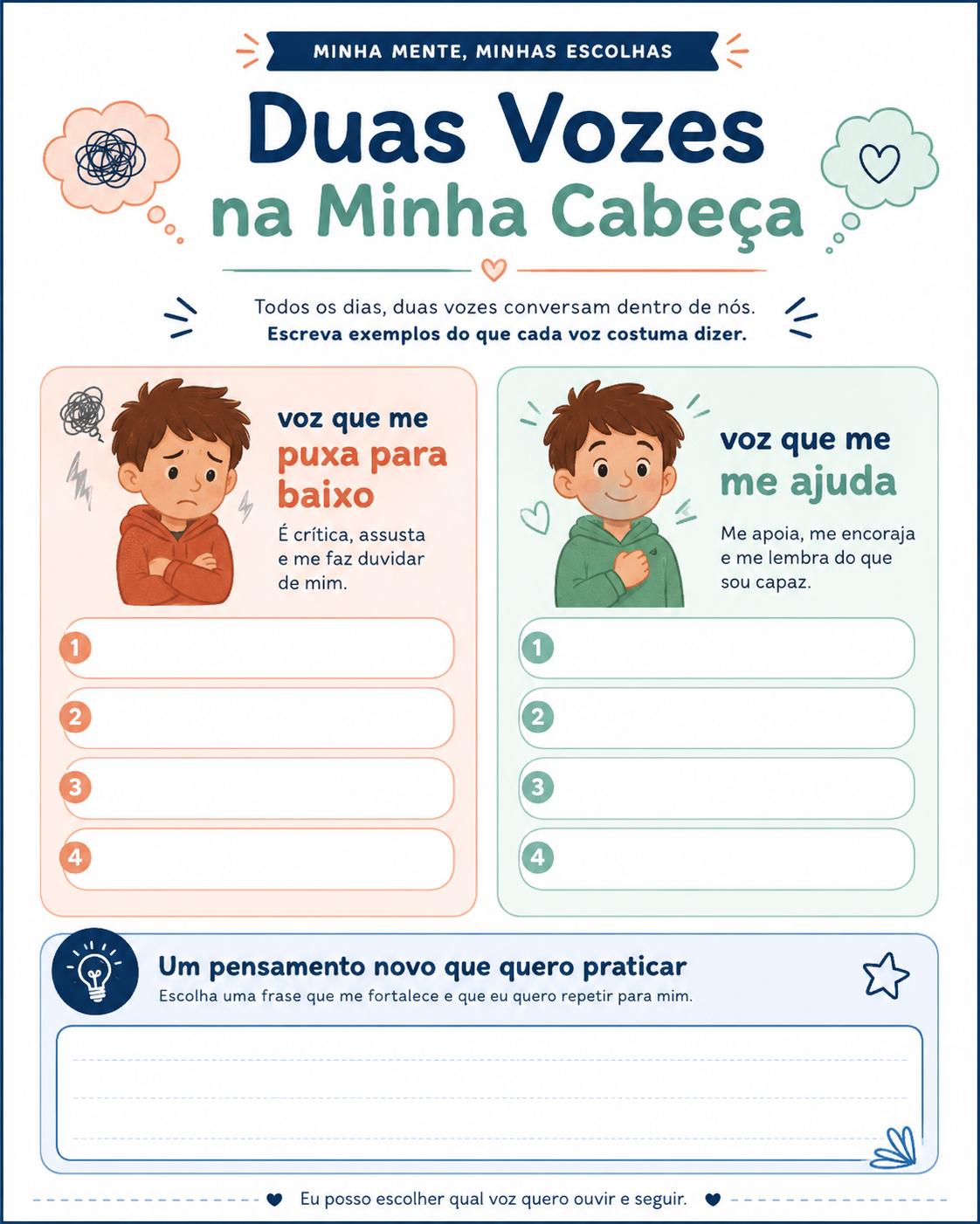 Duas Vozes na Minha Cabeça